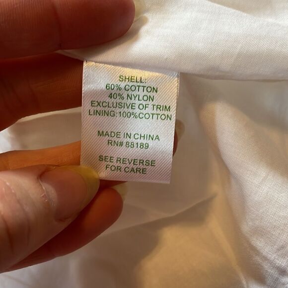 Lilly Pulitzer Posey Dress Daisy Lane Lace White - Picture 6 of 9